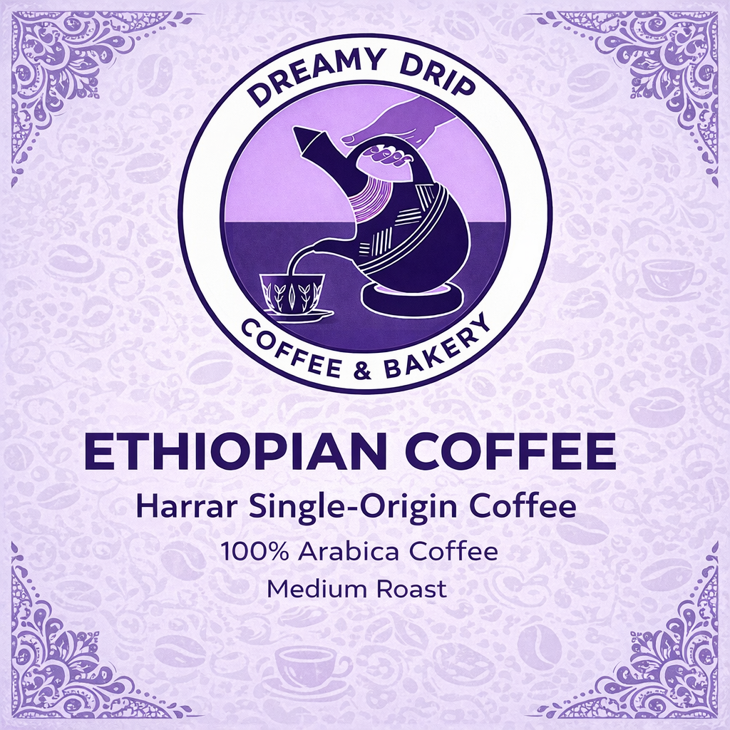 Ethiopian Coffee Label